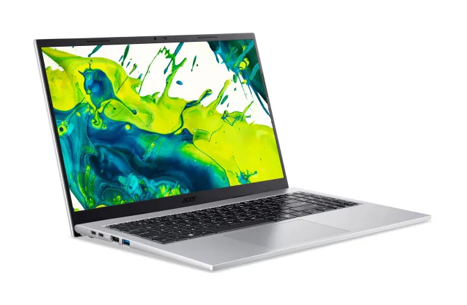 Acer Aspire Go 15 AG15-72P-753L Intel Core 7 150U Computer portatile 39,6 cm (15.6") Full HD 16 GB DDR4-SDRAM 512 GB SSD Wi-Fi 6 (802.11ax) Windows 11 Home Italiano Argento