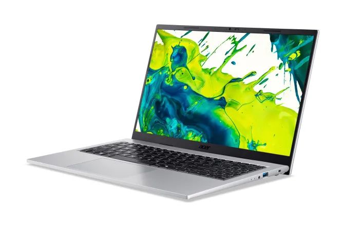 Acer Aspire Go 15 AG15-72P-753L Intel Core 7 150U Computer portatile 39,6 cm (15.6") Full HD 16 GB DDR4-SDRAM 512 GB SSD Wi-Fi 6 (802.11ax) Windows 11 Home Italiano Argento