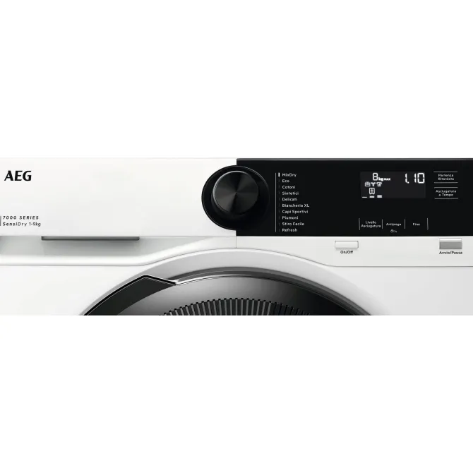 AEG Series 7000 TR7HE9C Asciugatrice Serie 7000 SensiDry 9 kg