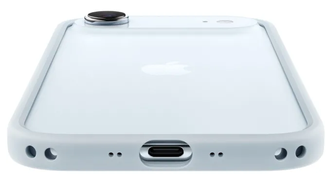APPLE Bumper per iPhone Air - Blu chiaro
