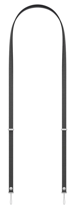 Apple Crossbody Strap Black – Tracolla regolabile in PET riciclato per custodie iPhone