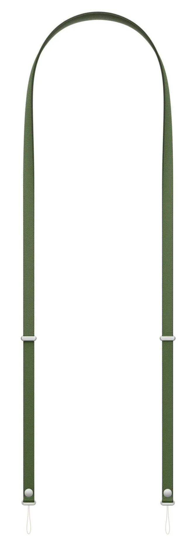 Apple Crossbody Strap Green – Tracolla Regolabile per iPhone, Tessuto Riciclato
