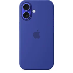 Apple Custodia MagSafe in silicone per iPhone 16 - Blu oltremare