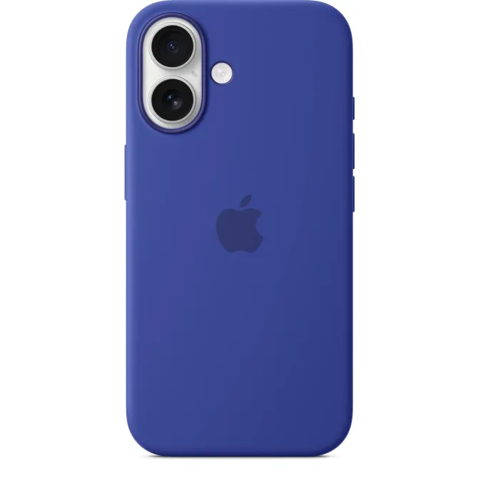 Apple Custodia MagSafe in silicone per iPhone 16 - Blu oltremare