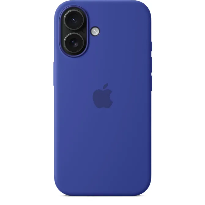Apple Custodia MagSafe in silicone per iPhone 16 - Blu oltremare