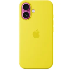 Apple Custodia MagSafe in silicone per iPhone 16 - Giallo carambola