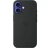 Apple Custodia MagSafe in silicone per iPhone 16 - Nero