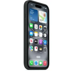 Apple Custodia MagSafe in silicone per iPhone 16 - Nero