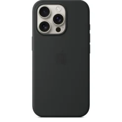 Apple Custodia MagSafe in silicone per iPhone 16 Pro - Nero