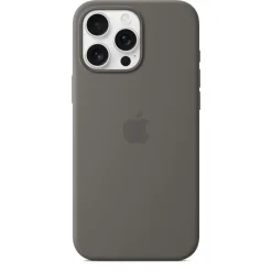 Apple Custodia MagSafe in silicone per iPhone 16 Pro Max - Grigio pietra