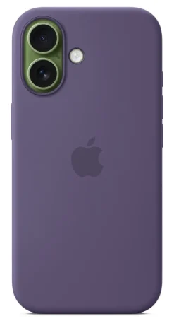 Apple Custodia MagSafe in silicone per iPhone 17 - Viola nebbia