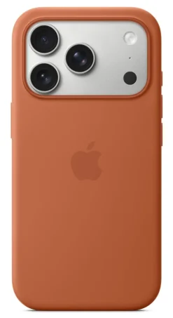 Apple Custodia MagSafe in silicone per iPhone 17 Pro - Terracotta