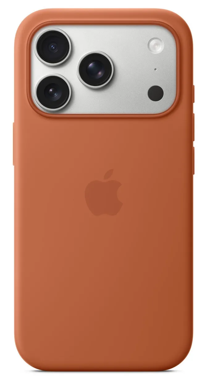 Apple Custodia MagSafe in silicone per iPhone 17 Pro - Terracotta