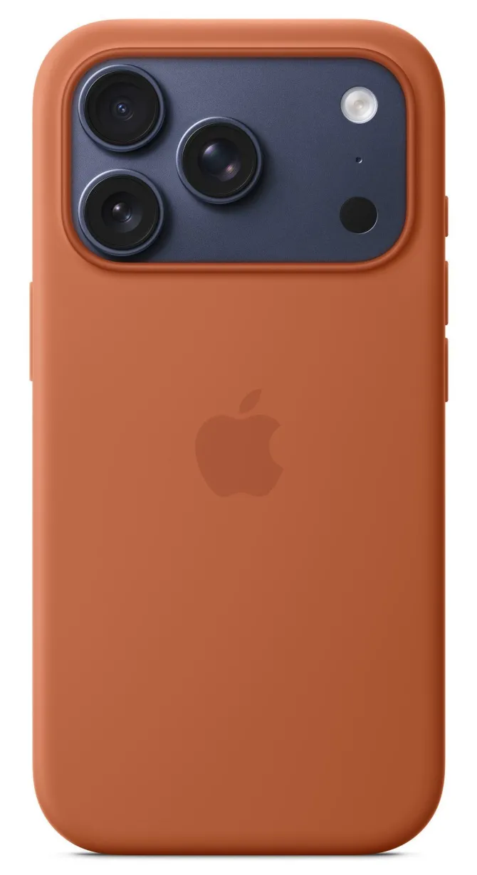 Apple Custodia MagSafe in silicone per iPhone 17 Pro - Terracotta