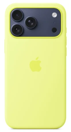 Apple Custodia MagSafe Silicone Giallo per iPhone 17 Pro Max con Tracolla