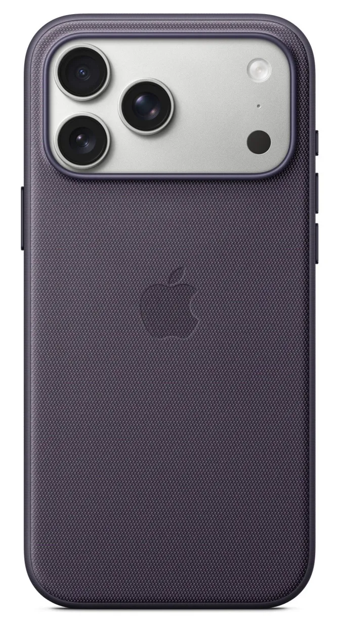 Apple Custodia MagSafe TechWoven Viola per iPhone 17 Pro Max, Tracolla e Ricarica Wireless
