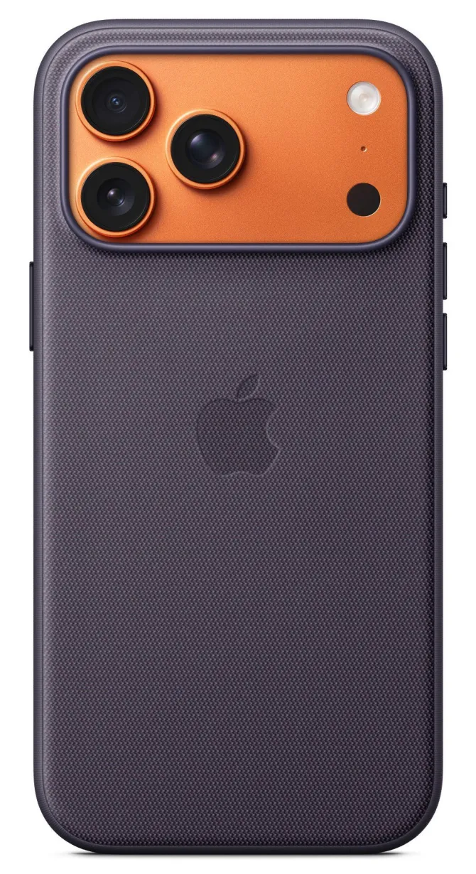 Apple Custodia MagSafe TechWoven Viola per iPhone 17 Pro Max, Tracolla e Ricarica Wireless