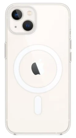 Apple Custodia Trasparente MagSafe per iPhone 13 - Protezione Sottile e Magnetica