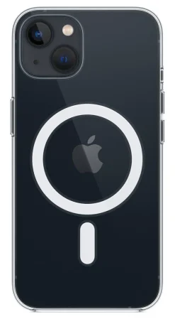 Apple Custodia Trasparente MagSafe per iPhone 13 - Protezione Sottile e Magnetica