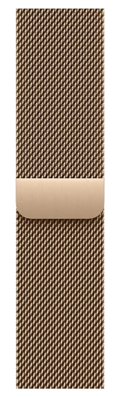 Apple Milanese Loop Oro 42mm - Cinturino Maglia Acciaio Inossidabile per Apple Watch