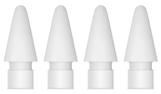 Apple MX763ZM/A accessorio per penna stilografica Bianco 4 pz
