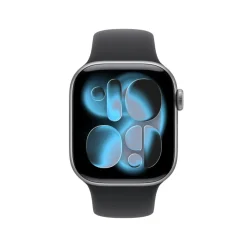 Apple Watch Series 11 GPS 42mm Cassa Alluminio Grigio Siderale con Sport Band Nero M/L