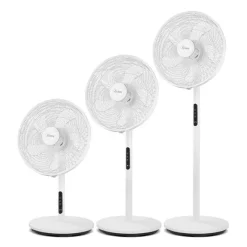 Ardes Huracan Ventilatore Multifunzione 3 In 1 a Piantana Con Doppia Pala, Display Led e Telecomando AR5PR4003
