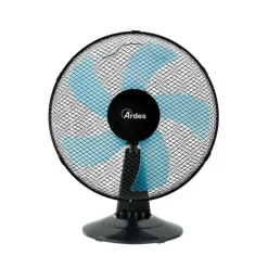ARDES - Ventilatore da tavolo AR5ST40N | 50W | 3 Velocità - Nero