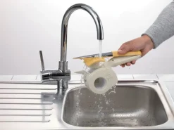 Ariete 0457 grattugia elettrica Sabbia, Bianco Metallo, Plastica