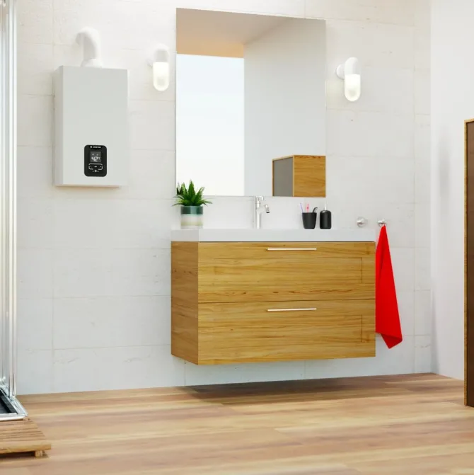 Ariston Next Evo SFT 16 LPG EU Scaldabagno a Gas Verticale 16 LPG EU Senza serbatoio, 3100W