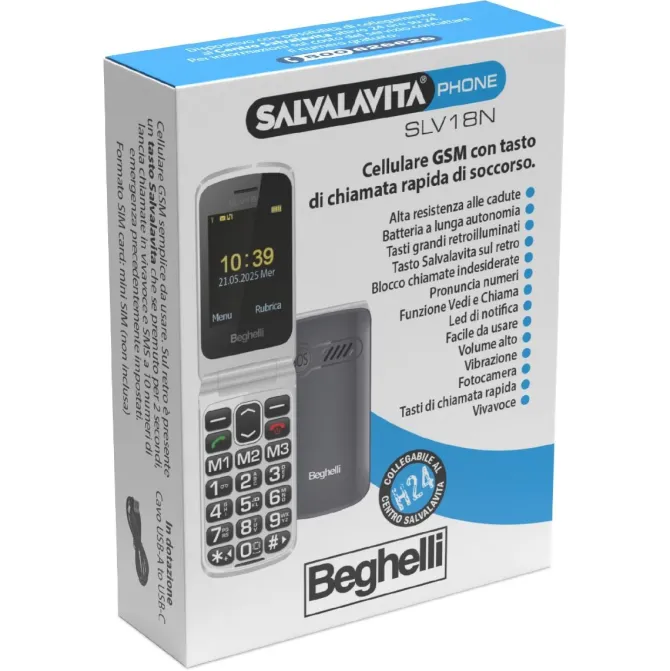 Beghelli Salvalavita Phone SLV18 ECODESIGN 9138N