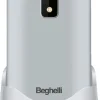 Beghelli Telefono Salvavita per Anziani, Salvalavita Phone SLV30N-GPS Plus Ecodesign - Telefono Tasti Grandi e Pulsante di Emergenza SOS