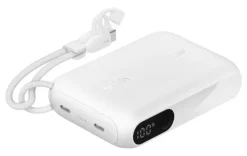 Belkin BPB027HQWH Power Bank 10000 mAh Bianco con 2 Porte USB-C