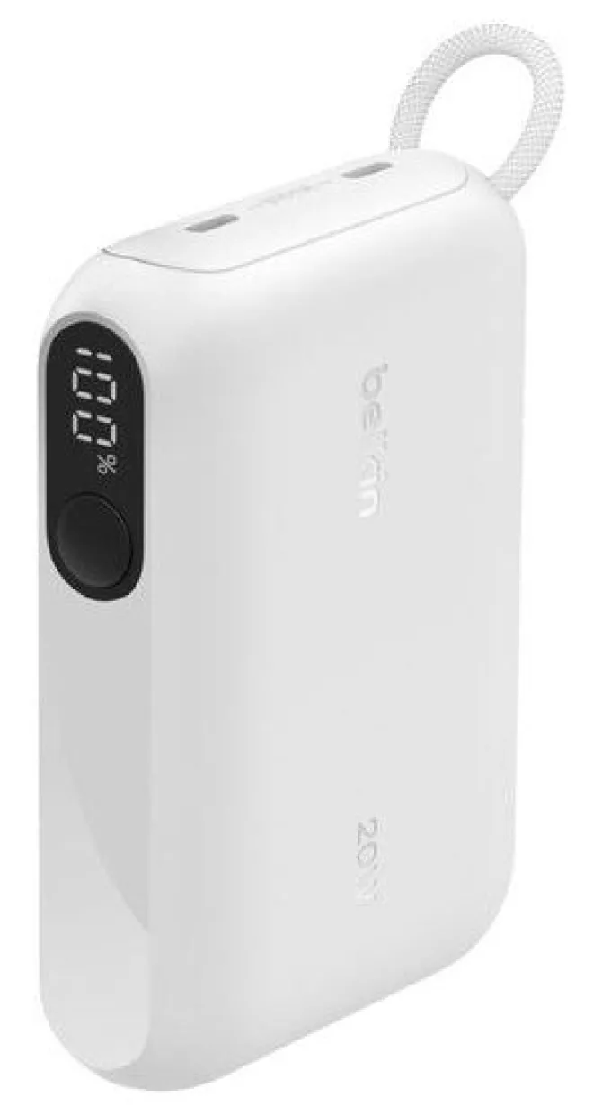 Belkin BPB027HQWH Power Bank 10000 mAh Bianco con 2 Porte USB-C