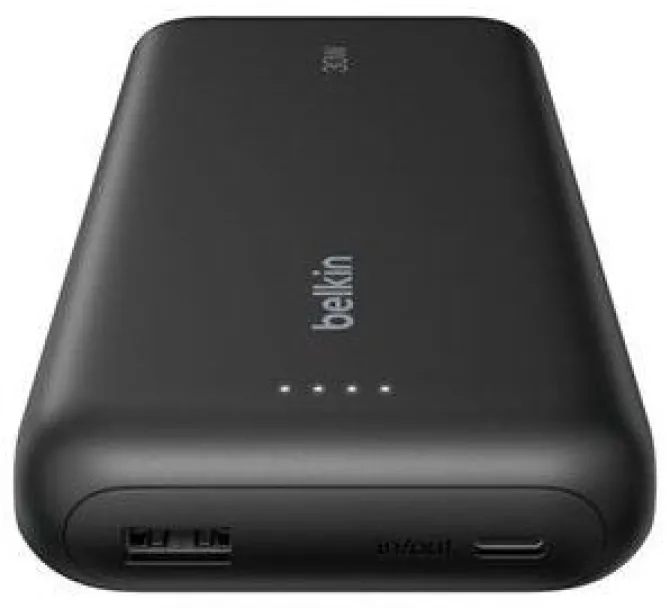 Belkin ENA013HQBK Power Bank 20000mAh 30W USB-C e USB-A Nero – Ricarica Veloce