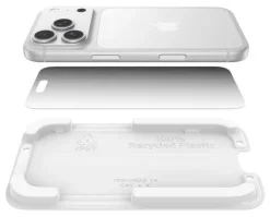 Belkin ScreenForce InvisiGlass per iPhone 17 Pro - Pellicola Privacy Antibatterica