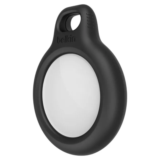 Belkin Secure Holder con Anello Portachiavi per AirTag Nero – Protezione e Stile