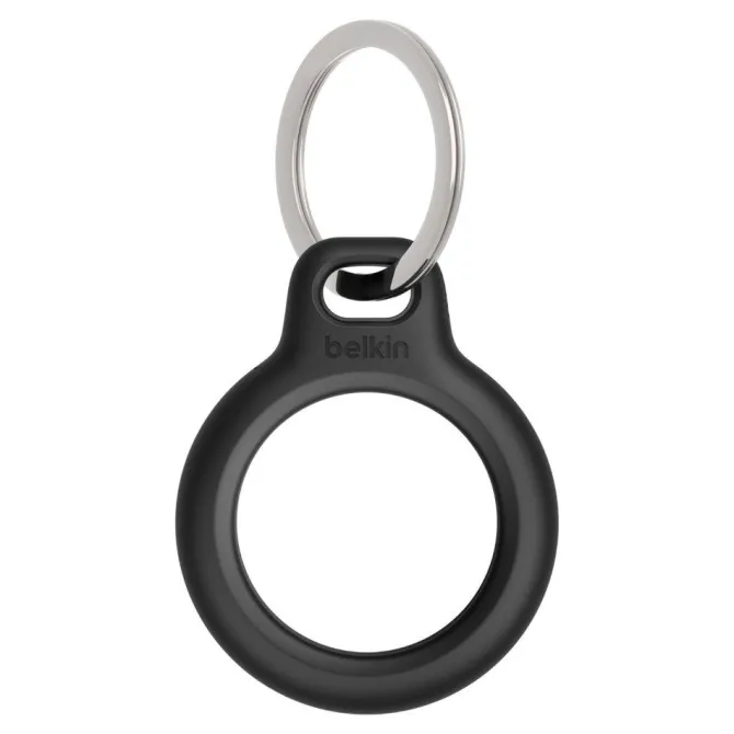 Belkin Secure Holder con Anello Portachiavi per AirTag Nero – Protezione e Stile