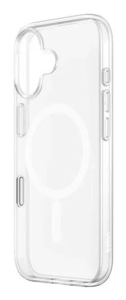 Belkin SheerForce Custodia Magnetica Trasparente per iPhone 17, Cover Protettiva