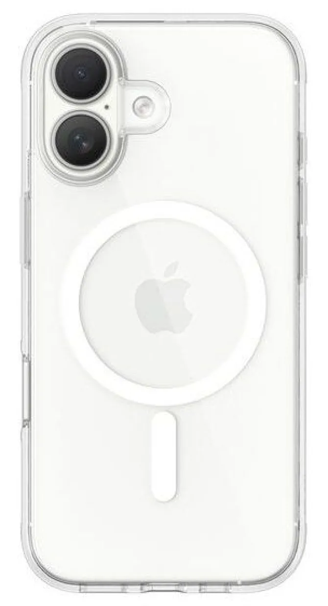 Belkin SheerForce Custodia Magnetica Trasparente per iPhone 17, Cover Protettiva