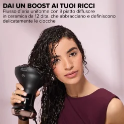 BELLISSIMA IMETEC - DIFFUSORE AD ARIA CALDA DIFFON ION CERAMIC - Matt Black