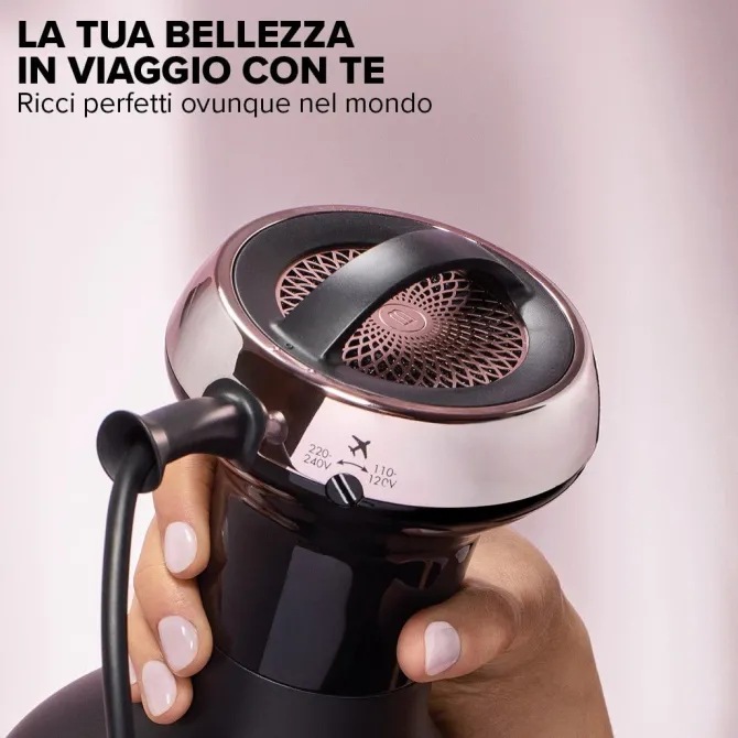 BELLISSIMA IMETEC - DIFFUSORE AD ARIA CALDA DIFFON ION CERAMIC - Matt Black