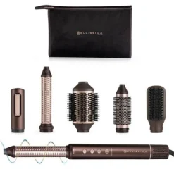 Bellissima Prodigy, Styler, Tecnologia Ion-Ceramic, Controllo del calore, 3 Temperature, 1200 W, 6 accessori