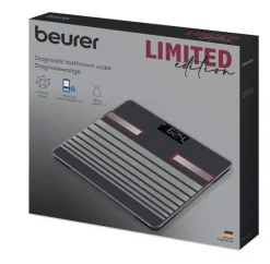 BEURER Bilancia pesapersone BF 451 LIMITED EDITION 2025-Nero e bordeaux