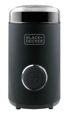 BLACK & DECKER - BXCG150E Macina Caffè 150 Watt, 230 Volt, Lame in Acciaio Inox - Nero