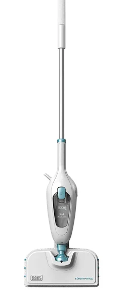 BLACK+DECKER FSMH13E5-QS Lavapavimenti a Vapore Steam-Mop 5in1, Bianco/Blu