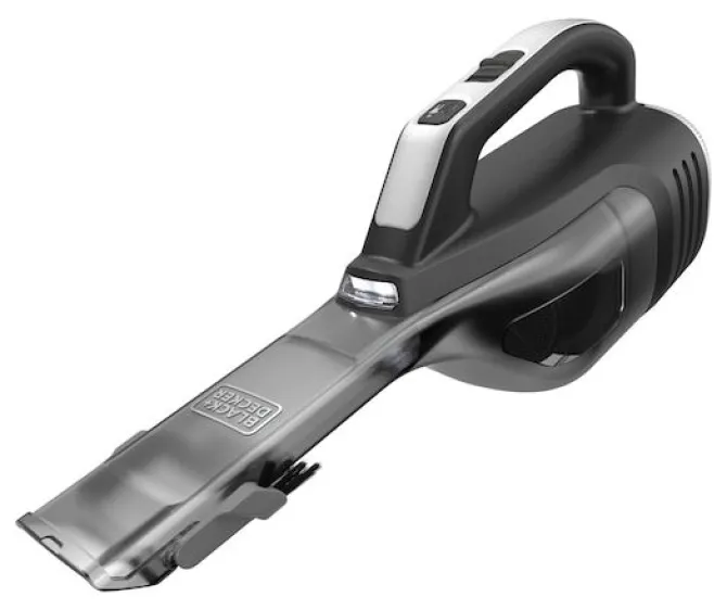 Black & Decker Mini Aspirapolvere Portatile Ricaricabile 12V Autonomia 15 min colore Nero/Grigio Dustbuster - DVD320J-QW