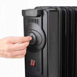 Black+Decker Radiatore ad Olio ad 1500 W Nero