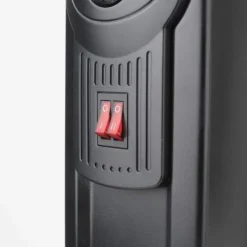 Black & Decker - Radiatore Elettrico ad Olio BXRA2000E da 2000 W, 240 V, 2 modalità di riscaldamento - Nero