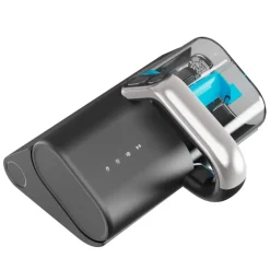 BLACK & DECKER - Scopa elettrica BXMC400E, 400 Watt, filtro HEPA, turbo spazzola, funzione aspirabriciole - Nero e Blu